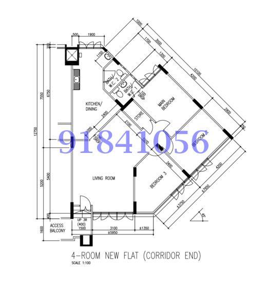 Blk 306 Shunfu Road (Bishan), HDB 4 Rooms #173639092